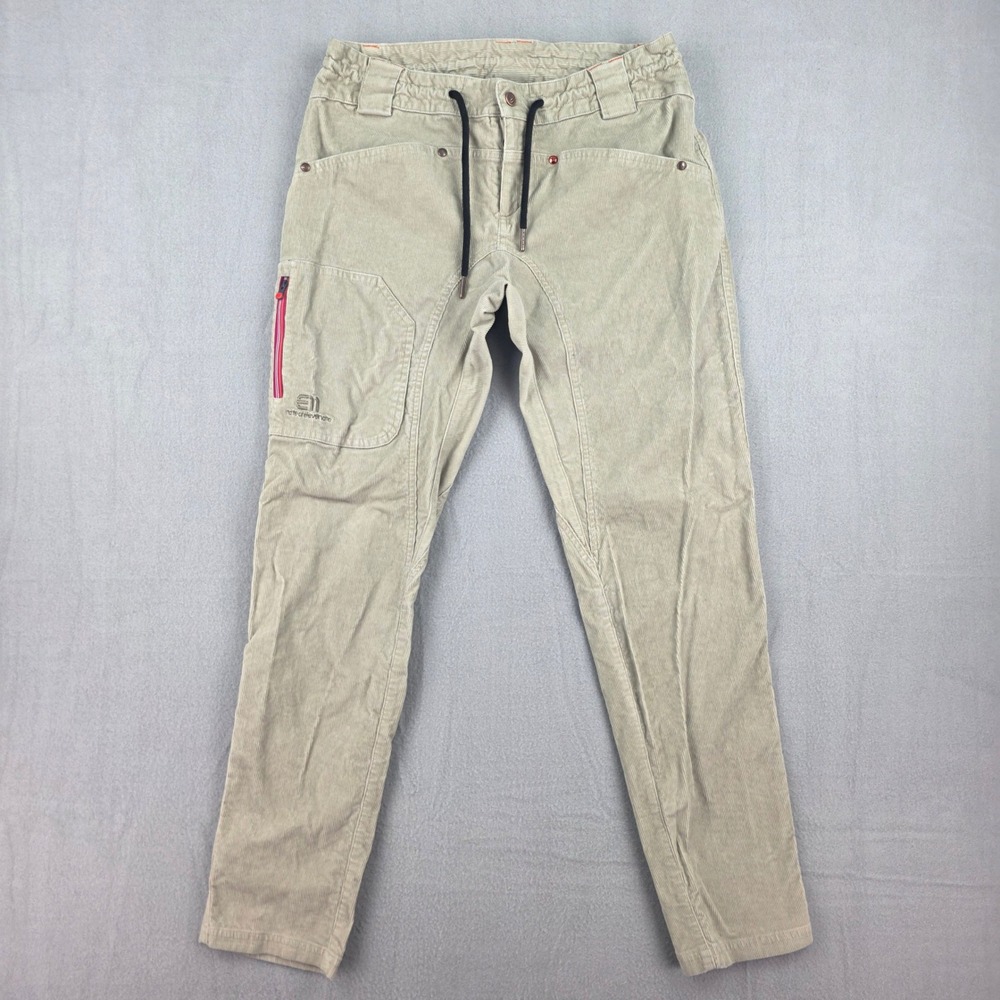 State of Elevenate Corduroy Pants Women Small Beige Outdoor Climbing Hiking